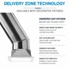 Solatube Skylight Kit with Square Ceiling Fixture (14" · 290DS Square)