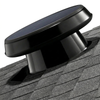 Solar Attic Fan w/ No Pitch Flashing (6" high) white background