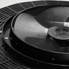 Solar Attic Fan w/ Pitched Flashing (4" high) fan blades