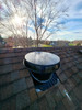 Solar Attic Fan w/ No Pitch Flashing Hurricane Rated (6" high) lifestyle image five roof tile