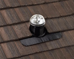 Universal Tile Flashing with Flat Tile