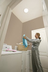 Solatube Skylight Kit with Integrated Night Light (10" · 160ISn · 2 x 20" Ext. Tubes) laundry room two
