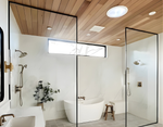 Solatube Skylight Kit with Integrated Night Light (14" · 290ISn · 2 x 20" Ext. Tubes) master bathroom