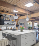 Solatube Skylight Kit with Square Ceiling Fixture (14" · 290DS Square) formal kitchen two