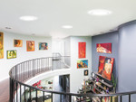 Solatube Skylight Kit with Square Ceiling Fixture (14" · 290DS Square) open area