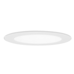 Solatube Classic Vusion Diffuser, a round, white skylight accessory.
