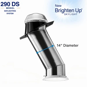 Solatube Skylight Kit w/ Extension Tubes (14" · 290DS · 2 x 20" Ext. Tubes)