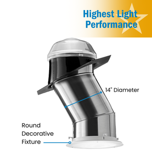 Solatube Skylight Kit · For kitchens, family rooms, master bathrooms, garages, high ceilings badge