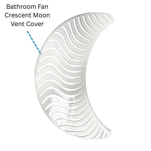 Bathroom Fan Crescent Moon Vent Cover