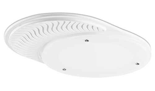 Solatube Ventilation Add-On Kit showing white louvered ventilation grill.
 Solatube Ventilation Add-On Kit showing white louvered ventilation grill.
