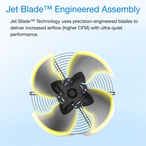 Whole House Fan ESP Ultra Model (2000-3200 sqft homes) fan blades Whole House Fan ESP Ultra Model (2000-3200 sqft homes) fan blades