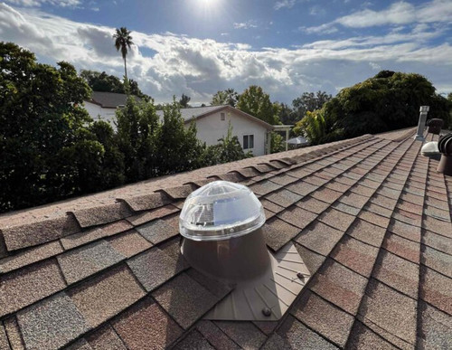 Pitched Metal Flashing