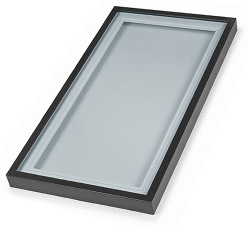 Solatube Premium Fixed Skylight with black frame.
