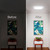 Before and after comparison of a room with a Solatube Skylight Kit installed.