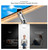 Solatube Daylight Dimmer Solar Powered skylight accessory showcasing dimming capabilities from dark to bright.