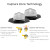 Two Solatube skylights illustrating light capture technology with diagrams highlighting reflector and lens features.
