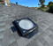 Solatube Low Profile Skylight Kit with a 14-inch diameter tube, installed on a shingled roof.
