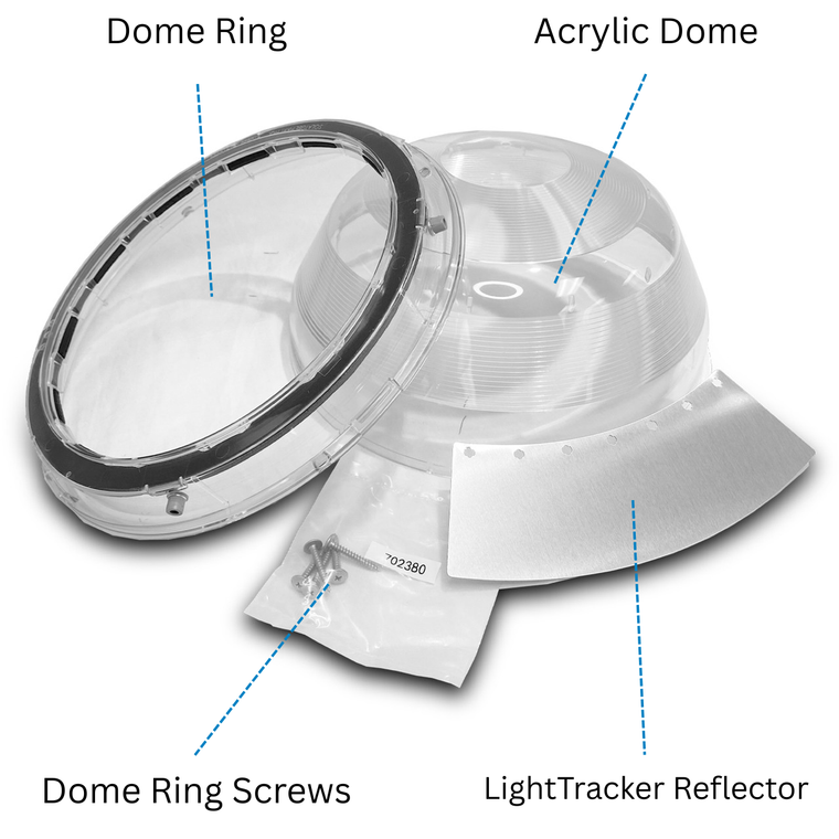 Solatube Dome Upgrade Kit Labeled