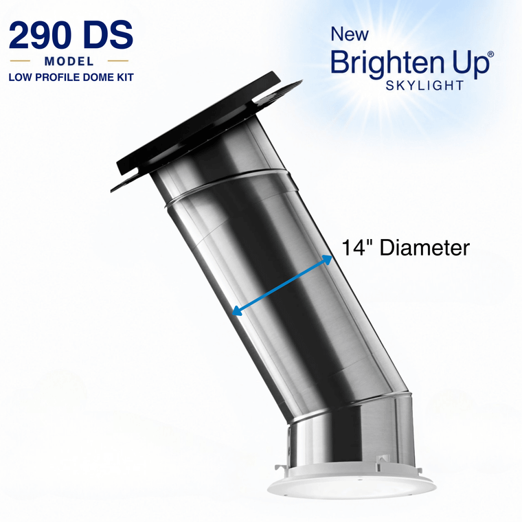 Solatube Low-Profile Skylight Kit (14" · 290DS LP)