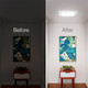 Solatube Daylighting- Before and After Hallway
