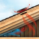 Solar Attic Fan w/ Pitched Flashing (4" high) lifestyle image ventilation