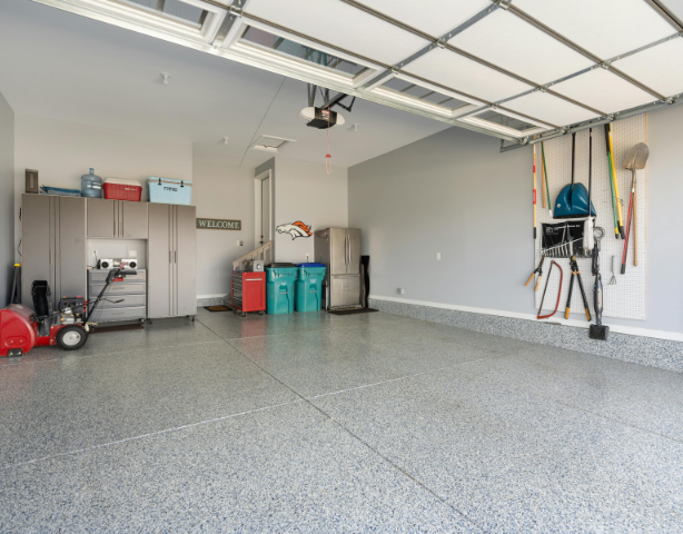 Bright garage