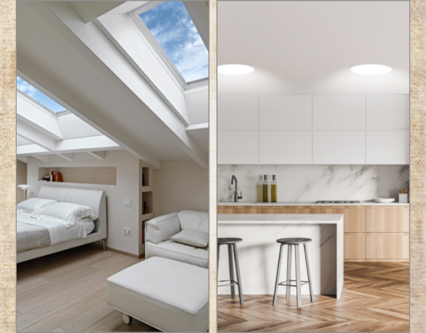 Bright, naturally lit room