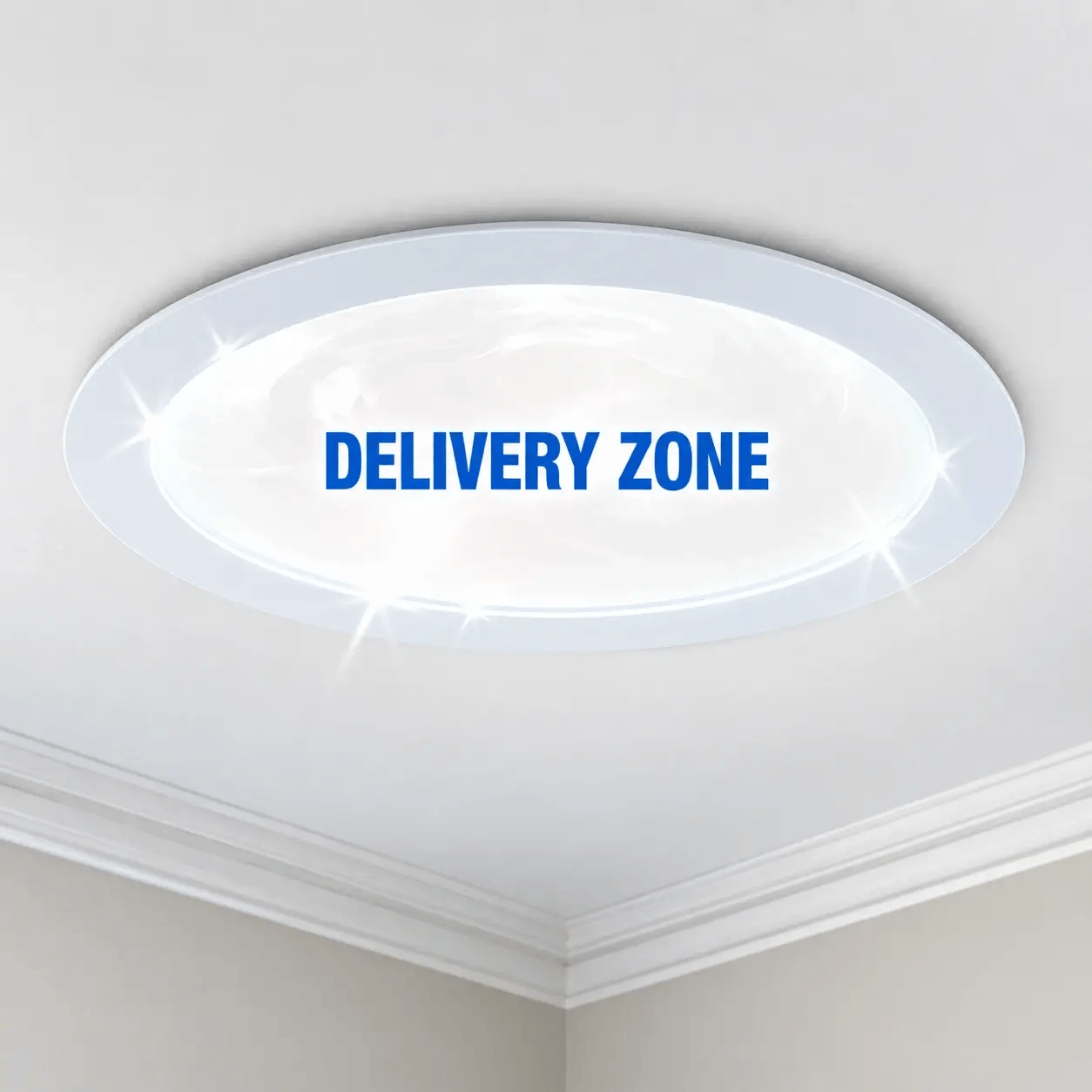 Solatube ceiling fixture delivering diffused natural light