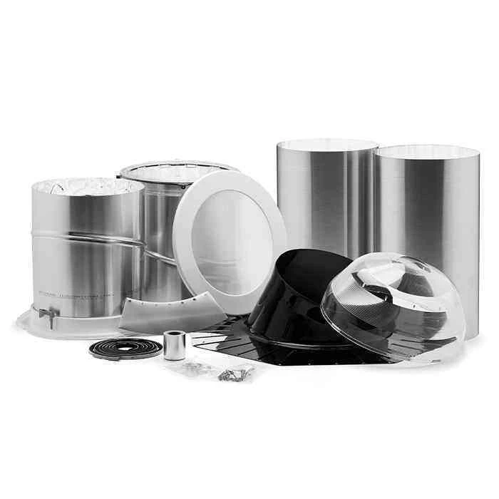 Solatube regular-dome daylighting kit with extension tubes