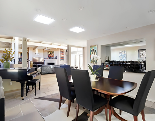 Bright, naturally lit room