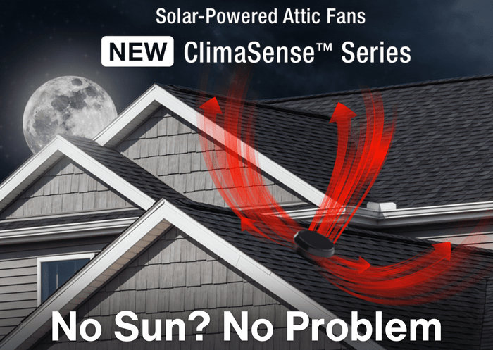 ClimaSense Solar Attic Fan