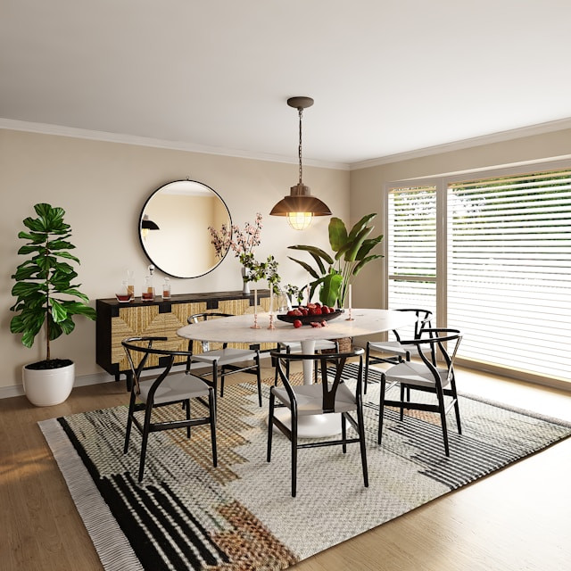 Tips for Cohesive Living and Dining Room Decoration 