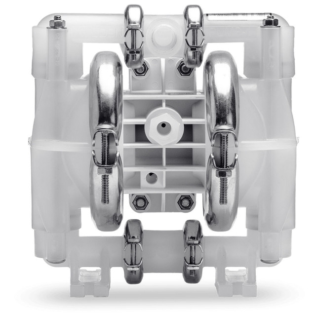 01-2654, 1/2" Wilden Polypropylene Pump, Teflon Diaphragms, Clamped 01-2654, 1/2" Wilden Polypropylene Pump, Teflon Diaphragms, Clamped