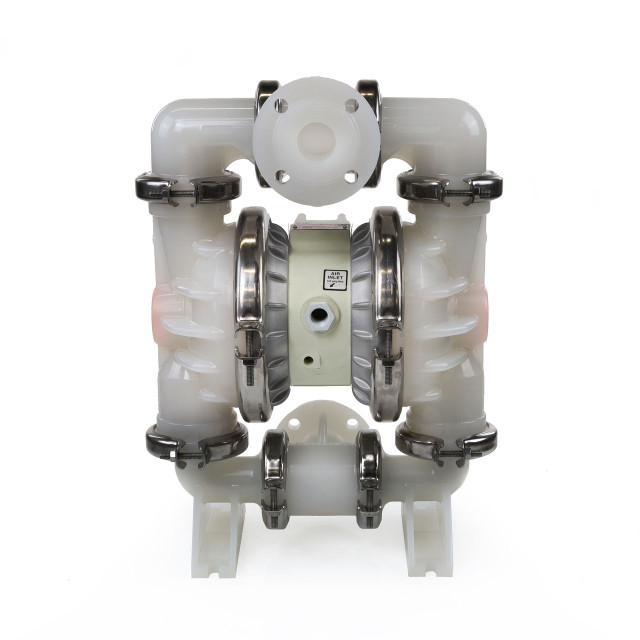 04-0123, 1.5" Wilden Polypropylene Pump, Wil-Flex Diaphragms, Clamped 04-0123, 1.5" Wilden Polypropylene Pump, Wil-Flex Diaphragms, Clamped