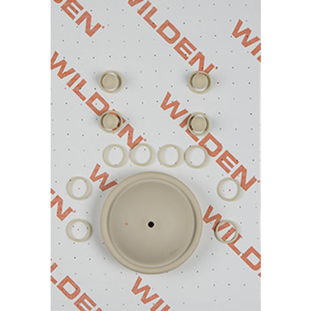 Wilden 01-9805-58 Repair Kit, Wet, 0.5" Clamped Plastic, Santoprene, O/P/WFS Wilden 01-9805-58 Repair Kit, Wet, 0.5" Clamped Plastic, Santoprene, O/P/WFS