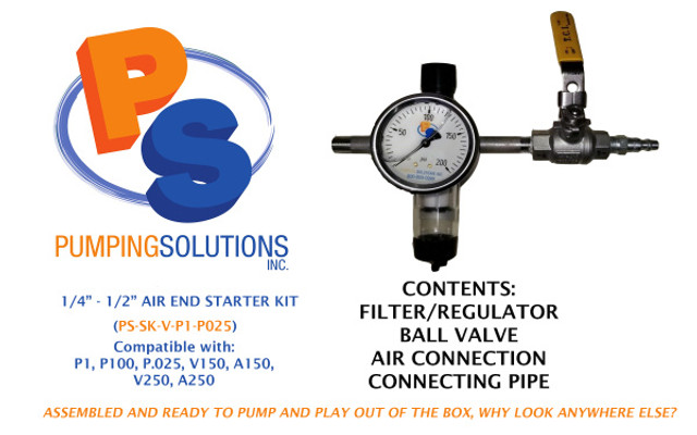 1/4"-1/2" Air End Installation Kit 1/4"-1/2" Air End Installation Kit