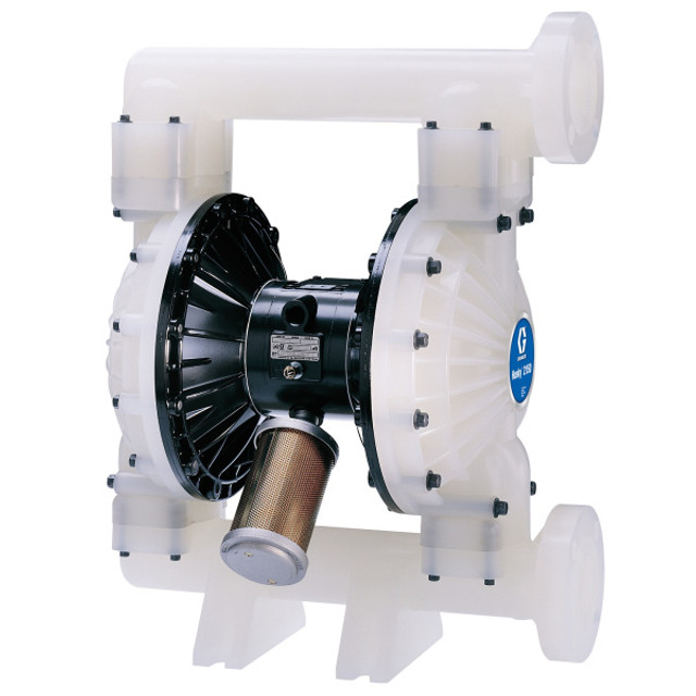 Husky 2200 PVDF Pump, PP Center Section, PVDF Seats, PTFE Balls & PTFE Diaphragm Husky 2200 PVDF Pump, PP Center Section, PVDF Seats, PTFE Balls & PTFE Diaphragm