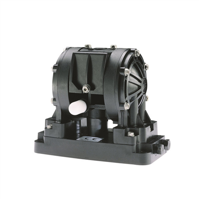 Husky 205 PVDF Pump, PP Center Section, PVDF Balls & PTFE Diaphragm Husky 205 PVDF Pump, PP Center Section, PVDF Balls & PTFE Diaphragm