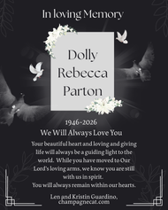 May God's Peace Be With Dolly Parton and Her Family