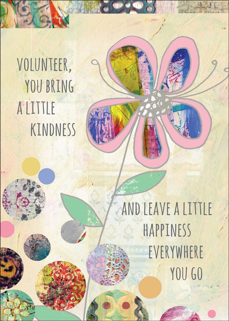 TGH885V - A Thoughtful Thanksgiving Card for Volunteers