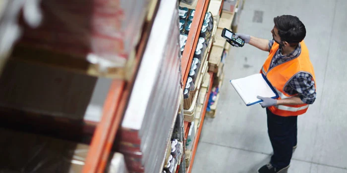 Warehouse inventory scanning management