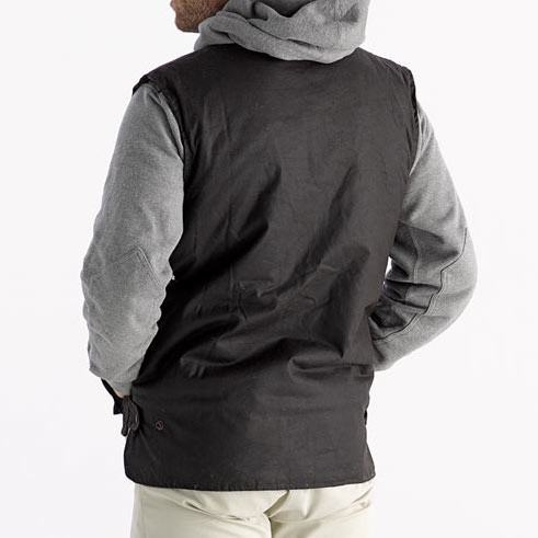 Didgeridoonas Rawson Wool Oilskin Vest Bendigo Country Clothing