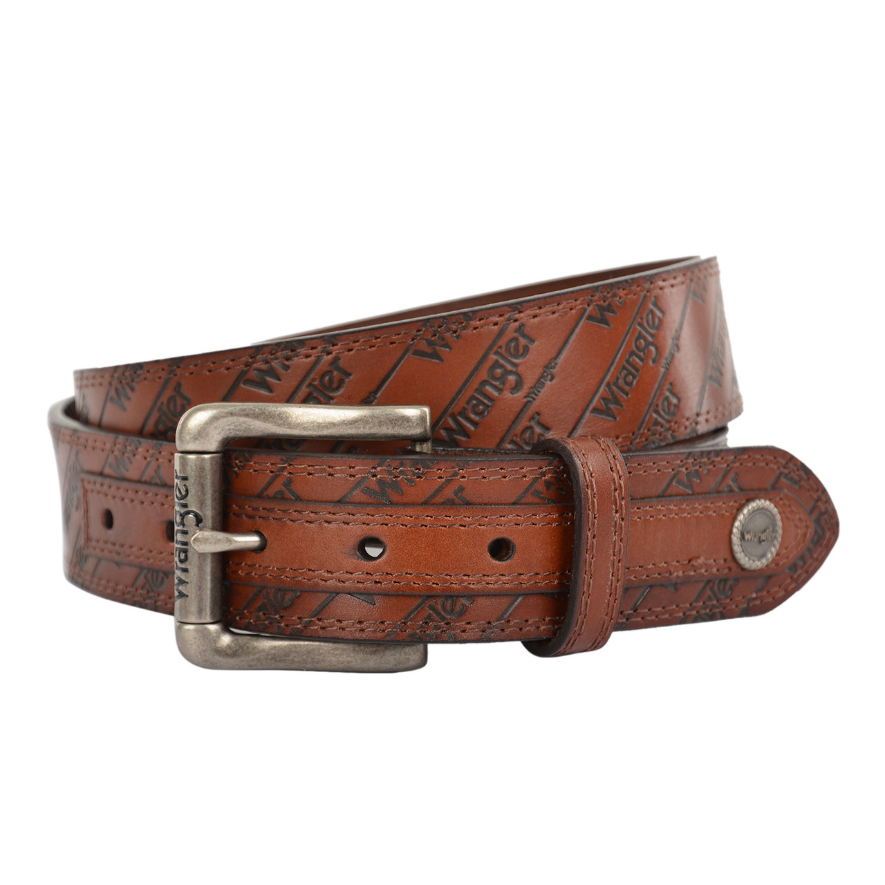 Wrangler Hastings Leather Belt | Bendigo Country Clothing