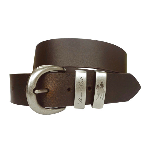 Thomas Cook Twin Keeper Leather Belt Brown