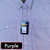 Mens Fancy Purple Dinner Diner Shirt