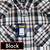 Mens Black Check Shirt