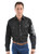Wrangler Mens Logo Rodeo Long Sleeve Shirt Black