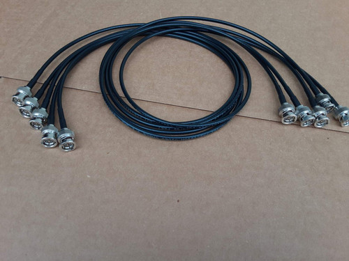 5 Pack Belden 1855A BNC Male to BNC Male SDI Cable