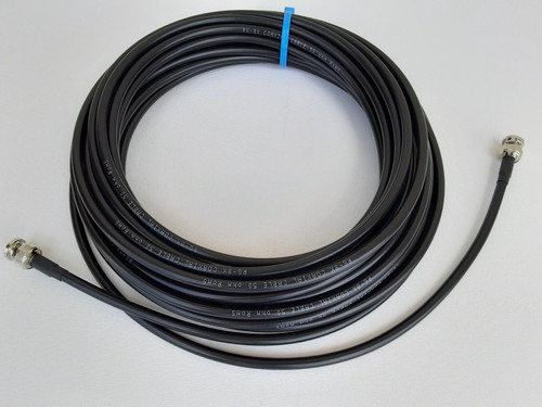 US MADE RG-8X CB Ham Radio BNC Male  to BNC Male UHF 50 ohm coax cable