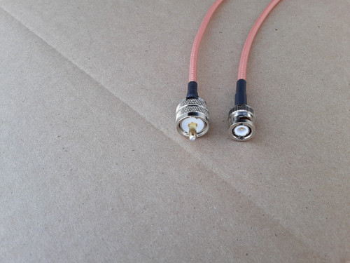 RG-400 PL259 Male to BNC Male Double Shielded Coaxial Cable US Made